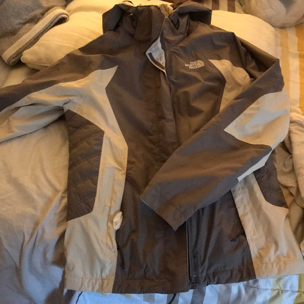 Northface rain coat